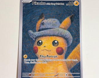 Pikachu mit Grauem Filzhut (Promo) (Van Gogh) - 085 - PROXY CARD