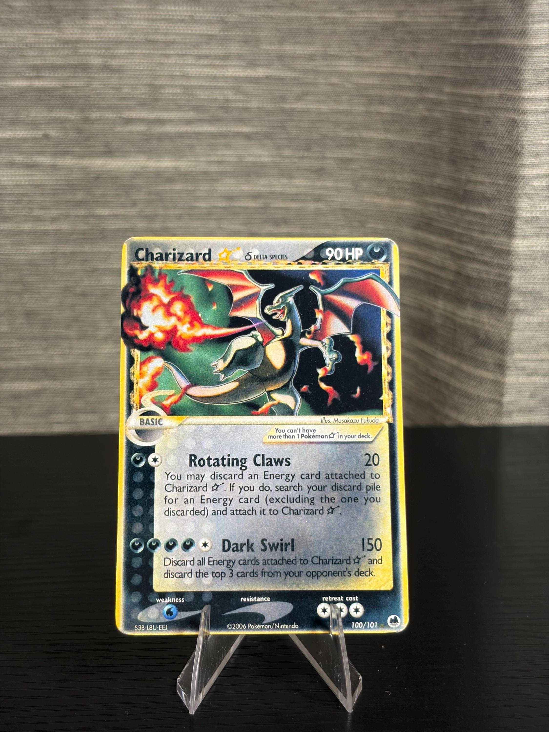 candice pokemon card rainbow rare Dragonite ex (91/101) (Delta Species) [EX: Dragon Frontiers] main image 1