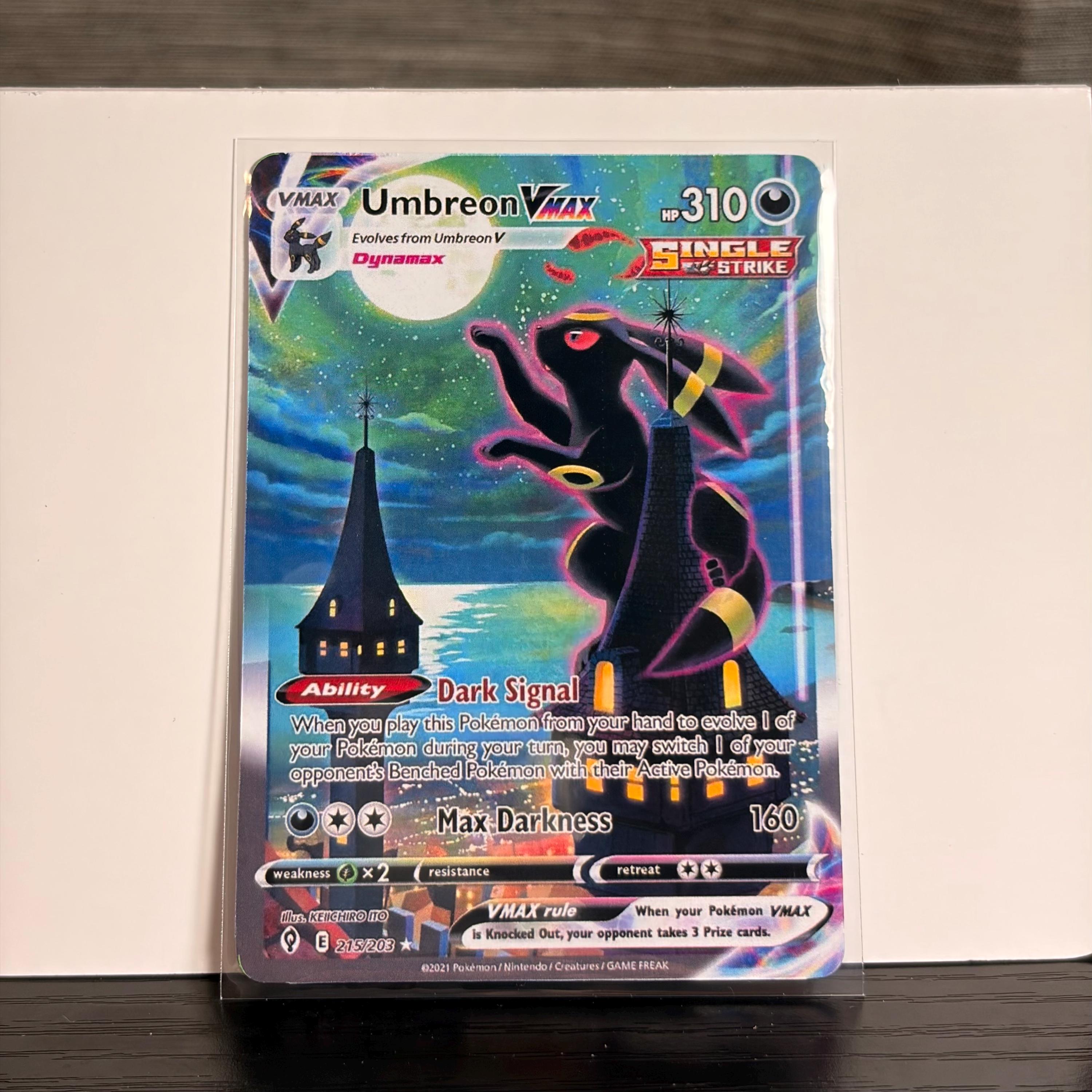 Umbreon Vmax Proxy - Etsy Umbreon Vmax Proxy - Etsy