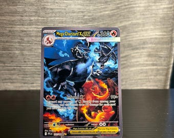 Mega Charizard X EX - 125/094 - OMKRAFTKORT - Icke Holo