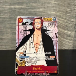 Shanks (Manga Alt Art) - OP01-120 - PROXY CARD