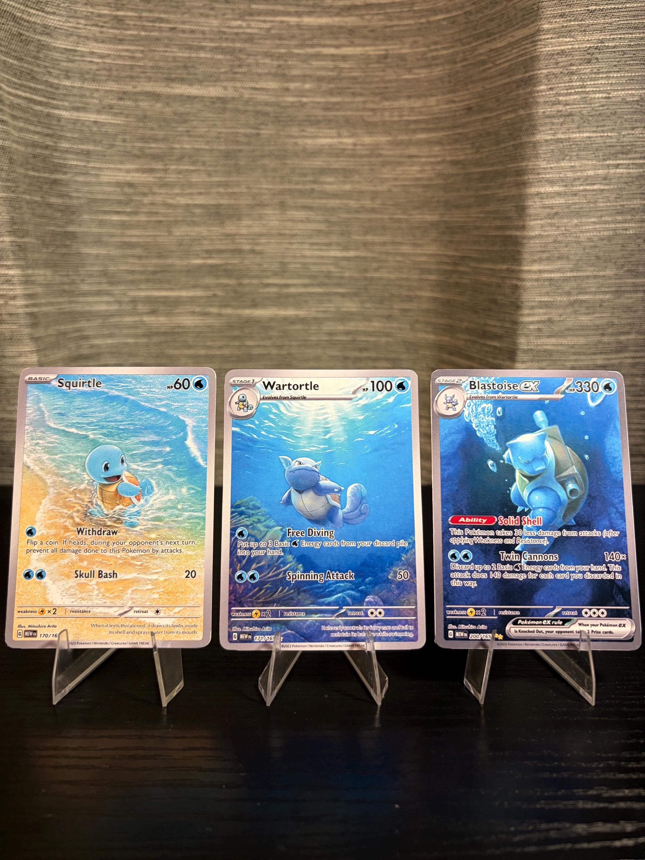 Holo Squirtle Card - Etsy