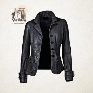 Ultimate Women’s Handmade Slim Fit Biker Jacket – Genuine Lambskin Soft Leather Coat