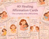 Inner Child Healing Affirmation Cards – Gentle Self-Love & Emotional Healing Printables