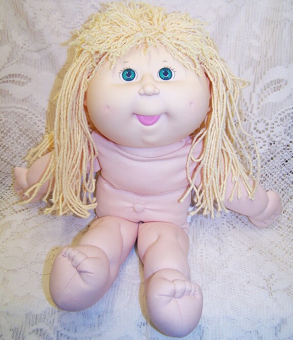Crimp N Curl Cabbage Patch Baby Doll Signed Xavier Roberts Etsy