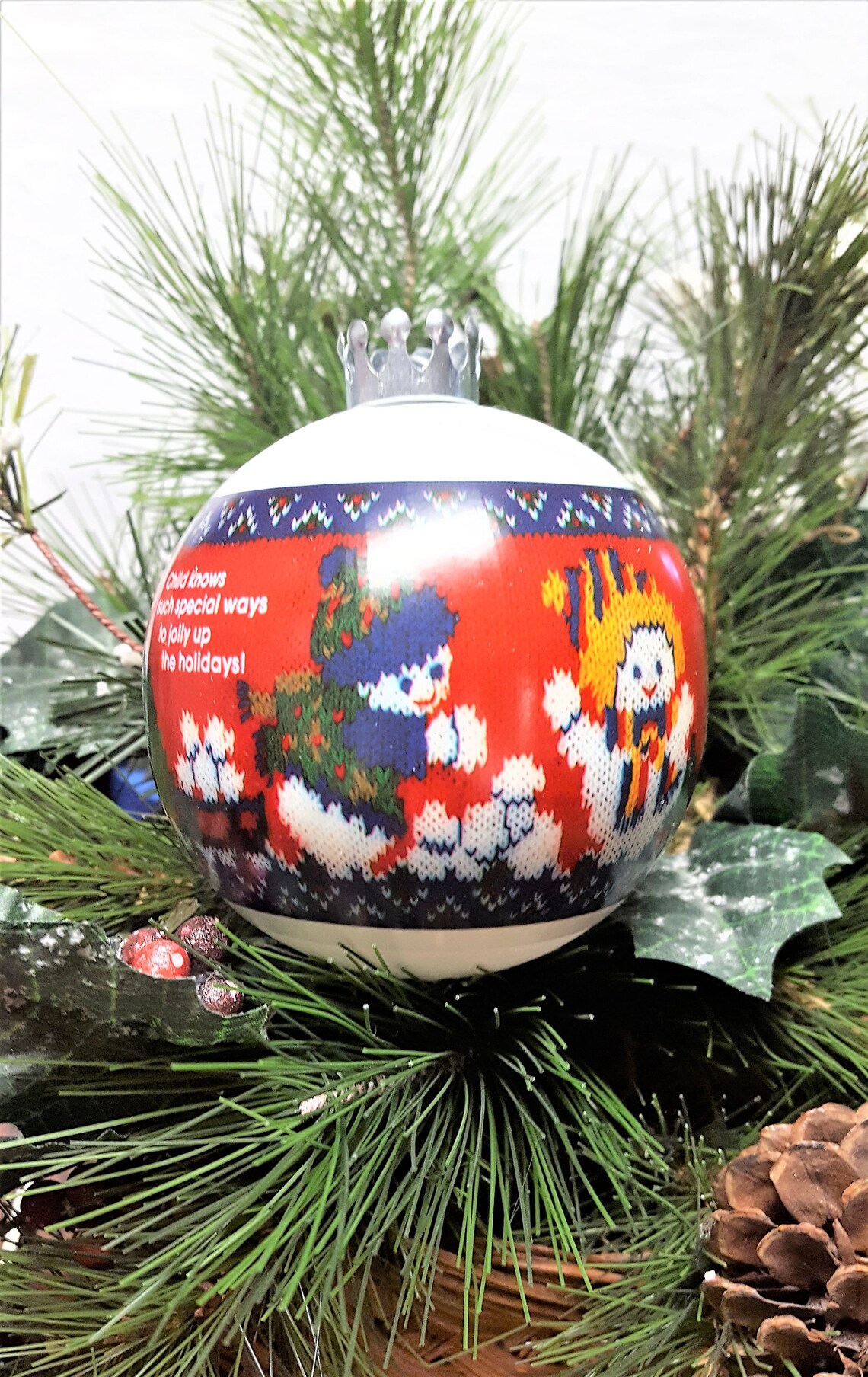 1983 Baby's 2nd Christmas Hallmark Keepsake Ornament Soft Etsy
