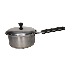 American Stainless Kitchen Pluramelt 18/8 Stainless Steel 1 Qt Saucepan W/ Lid