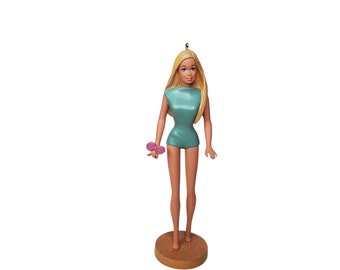 2003 Malibu Barbie Tenth in the Nostalgic Barbie Series, 1971 Swimsuit, Hallmark Keepsake Ornament, Christmas Ornament