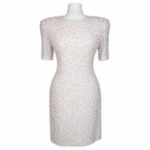 glamorous dresses Gold Sequin Mini Dress with Long Sleeves & Plunging Neckline Size:M_18-20 Fabric Content Brown Dress Long Satin A Line