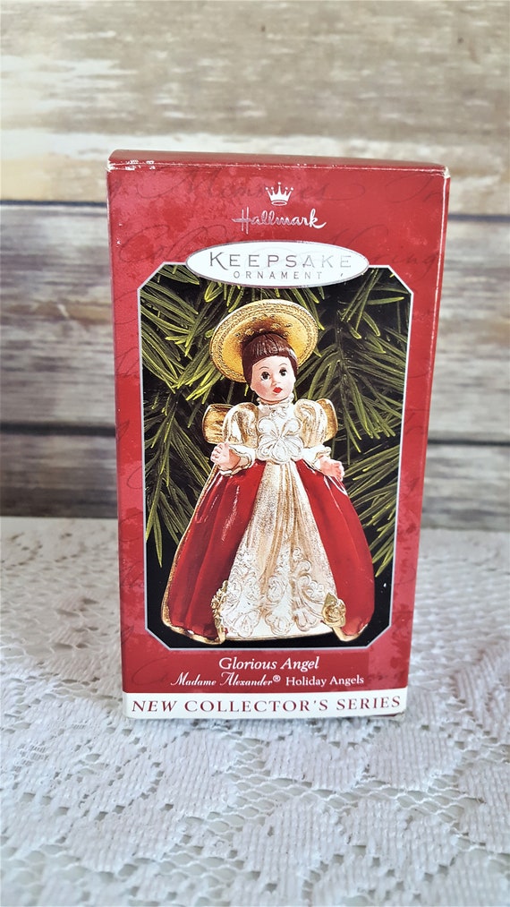 Hallmark Keepsake Ornament 1998 Madame Alexander Holiday Glorious Angel Doll Christmas Tree Decor Vintage Decoration