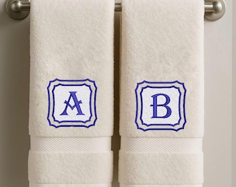 Embossed Monogram Embroidery Design for Plush Fabrics, 4.5” – 9 Formats, Instant Download