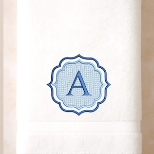 Embossed Embroidery Monogram Font Embossed Knock Down Embroidery Designs instant download | Includes PES v6 for older machines|