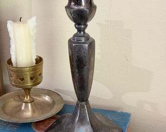 Vintage Wilcox Silverplate Candlestick | Silver Candle Holder | Classic Table Decor