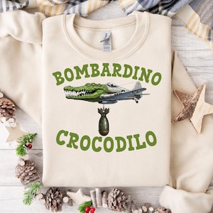 Bombardino Crocodilo Funny PNG Design , Funny Bombardino Crocodilo Png for T-Shirt, Italian Brainrot Meme Tee Design Instant Download