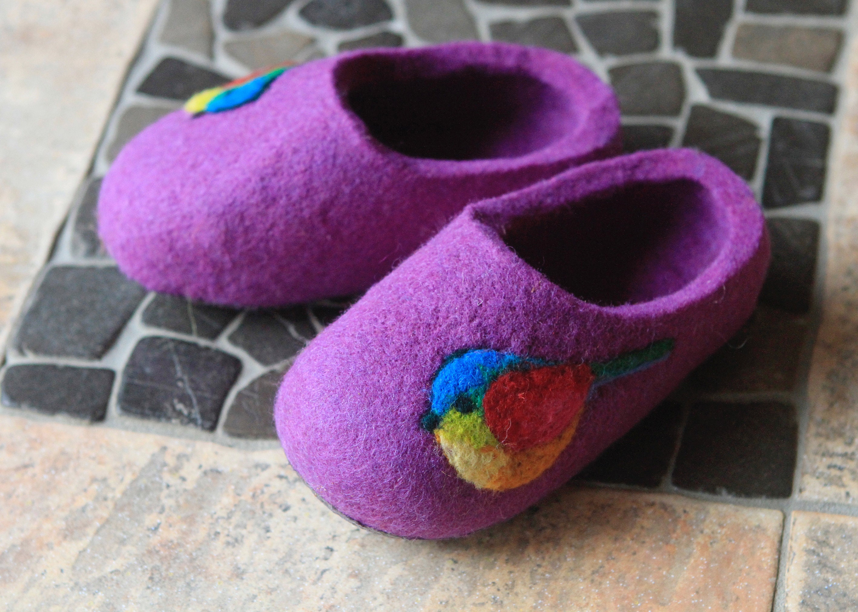 soft woolen slippers