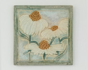 Daisy Arts and Crafts MUD Pi 4 x 4 Decorative Handmade Ceramic Tile