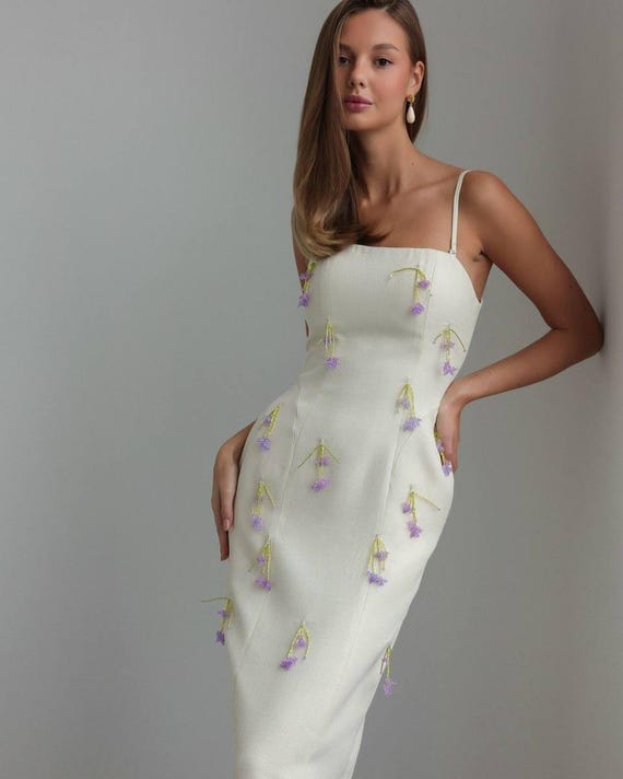 Cream Maxi Dress: Mother of The Bride, Wedding Guest Gown Cream Maxi Dress: Mother of The Bride, Wedding Guest Gown