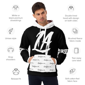 LA Mentalität Unisex Hoodie. kobe bryant, Basketball Hoodie, Los angeles Geschenk, Mamba Mentalität
