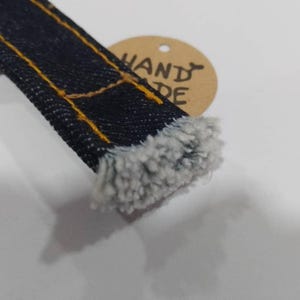 Jeans Keychain | Recycled Jeans | Handmade keychain