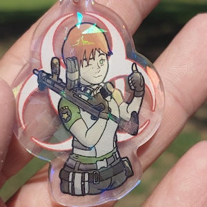 Rebecca Chambers - Resident Evil - Keychain/Charm