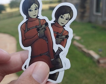 Ada Wong RE4R - Vinylklistermärke