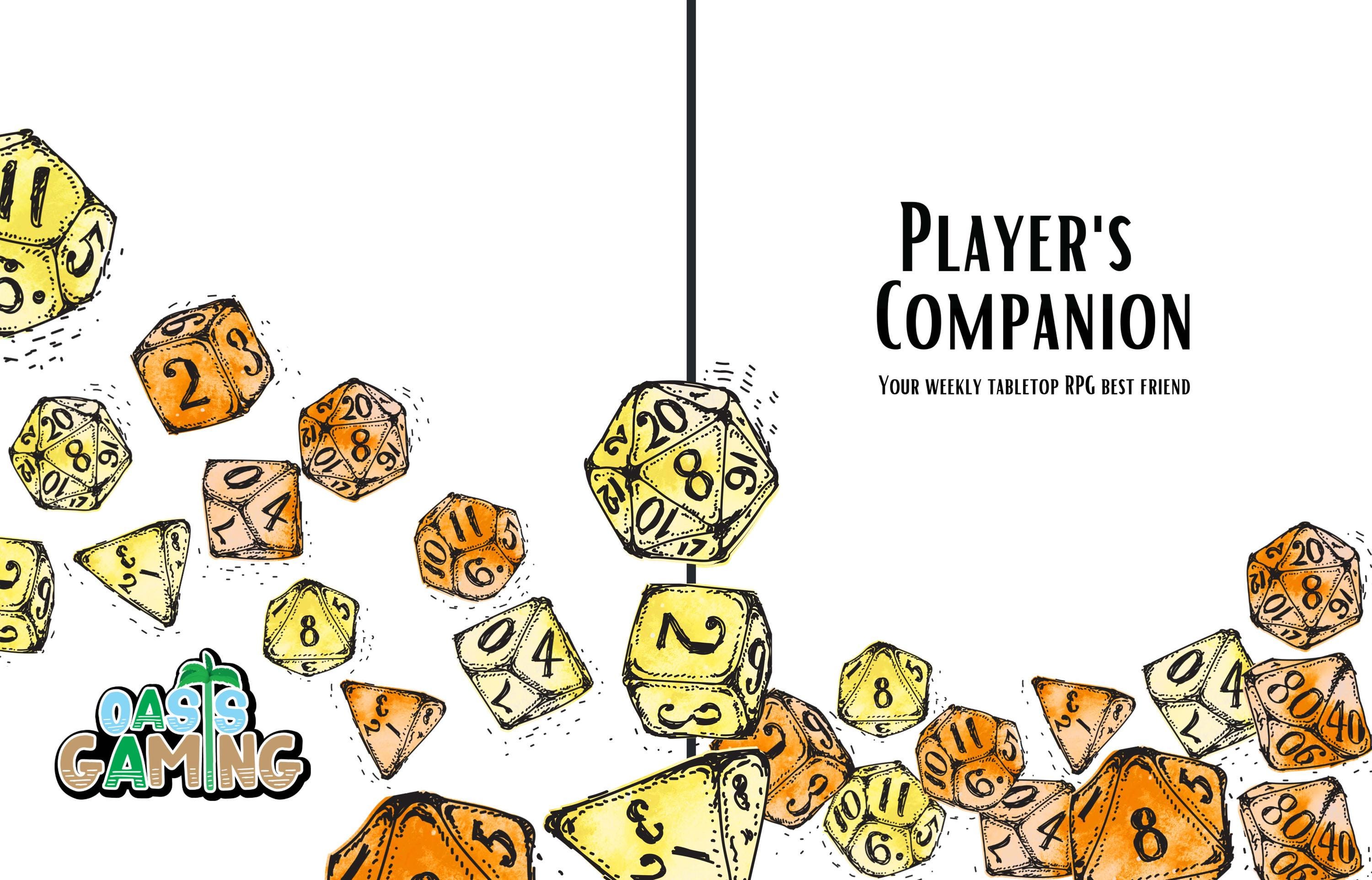 Digital- RPG Player Log| DND Campaign Worksheet| Weekly Roleplaying ...