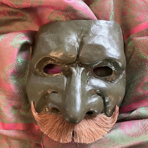 Brighella, Commedia dell’Arte neoprene mask / wall decor
