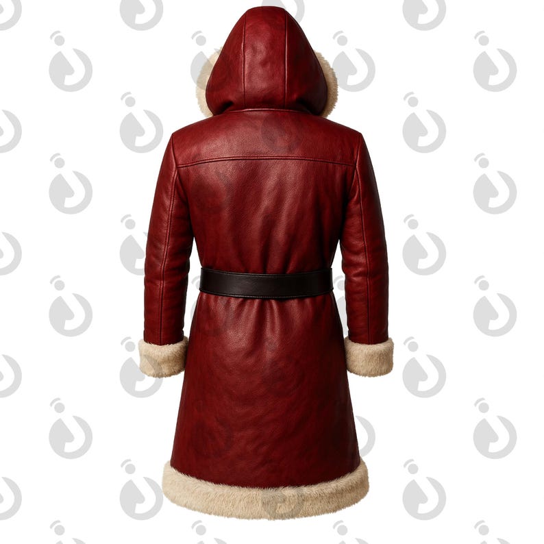 santa leather coat
red faux fur coat
handmade santa coat
christmas cosplay
santa claus coat
holiday costume
red leather jacket
luxury faux leather
gift for him
western Santa coat
Kurt Russell santa
unique Santa cosplay
gift for christmas