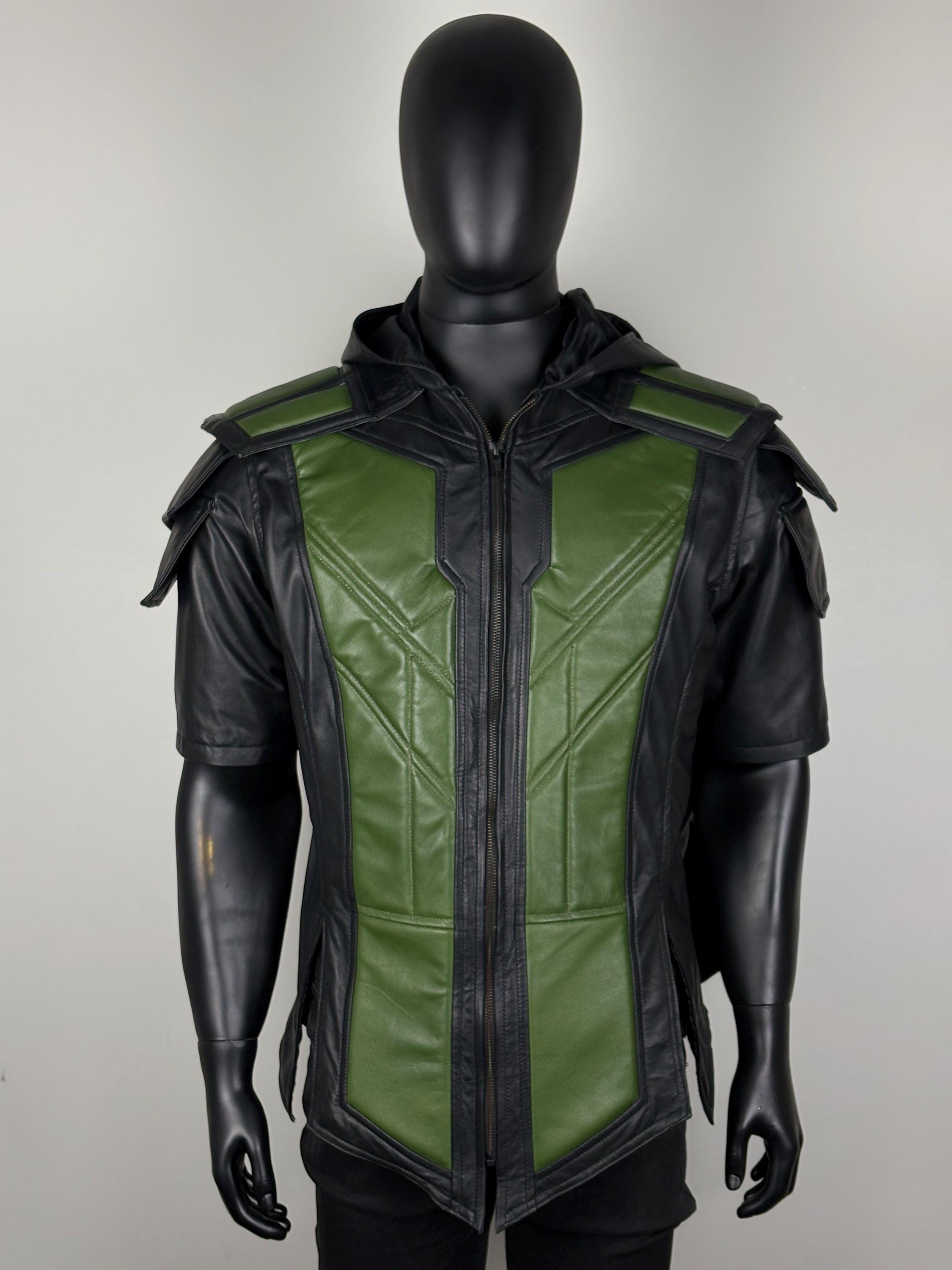 Gilet (Tabard) Ninja Reptile Mortal Kombat - Vert - Taille Personnalisable XS à 3XL - Reversible