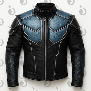 Real Leather Subzero Jacket: Mortal Kombat Cosplay Costume