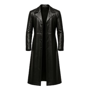Blade Leather Trench Coat: Gothic Vampire Cosplay Coat