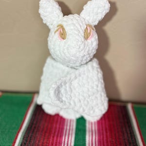 Crochet Bat Snuggler Lovey Amigurumi Handmade Plushie