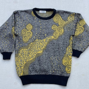 vintage 80s womens sweater