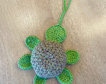 Patrón de tortuga marina a crochet: Amigurumi fácil (Descarga PDF)