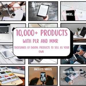 Digital Marketing Mega Bundle – 10,000+ Products | PLR & MRR Included | Full Resell Rights