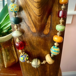NEW—African beads necklace