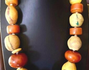Rare Beads  Kronos African Necklace