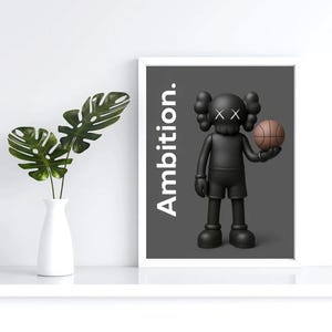 Kaws, Kaws Poster, Kaws Figure, Kaws Motivation, Kaws Wall Art, Hypebeast, Kaws Poster Print, Hypebeast Decor, Hypebeast Room Decor,