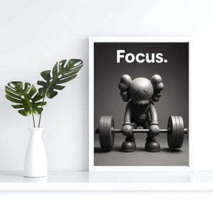 Kaws Inspired Graffiti Wall Art Print: Hypebeast Decor (Digital Download)
