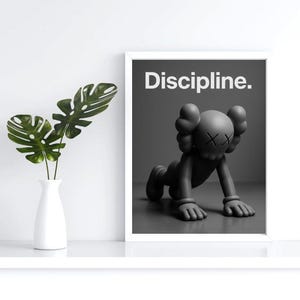 Kaws Poster, Kaws Motivational poster, Kaws Figure, Hypebeast Wall art, Kaws Wall Art, Kaws, Digital Download  Only,  Hypebeast Wall Decor