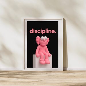 Kaws Figure , Kaws poster, Kaws Hypebeast, Kaws wall decor. Pink Kaws, Kaws, Poster Kaws, Kaws artwork, Kaws wall art, Digital Download only