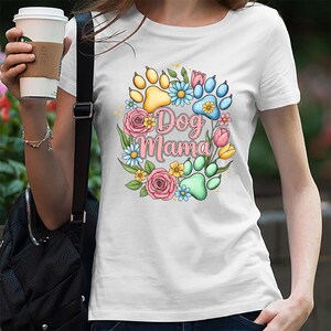 Boho Dog Mama PNG, Dog Mama Png, Dog Lover Png, Mom Life Png