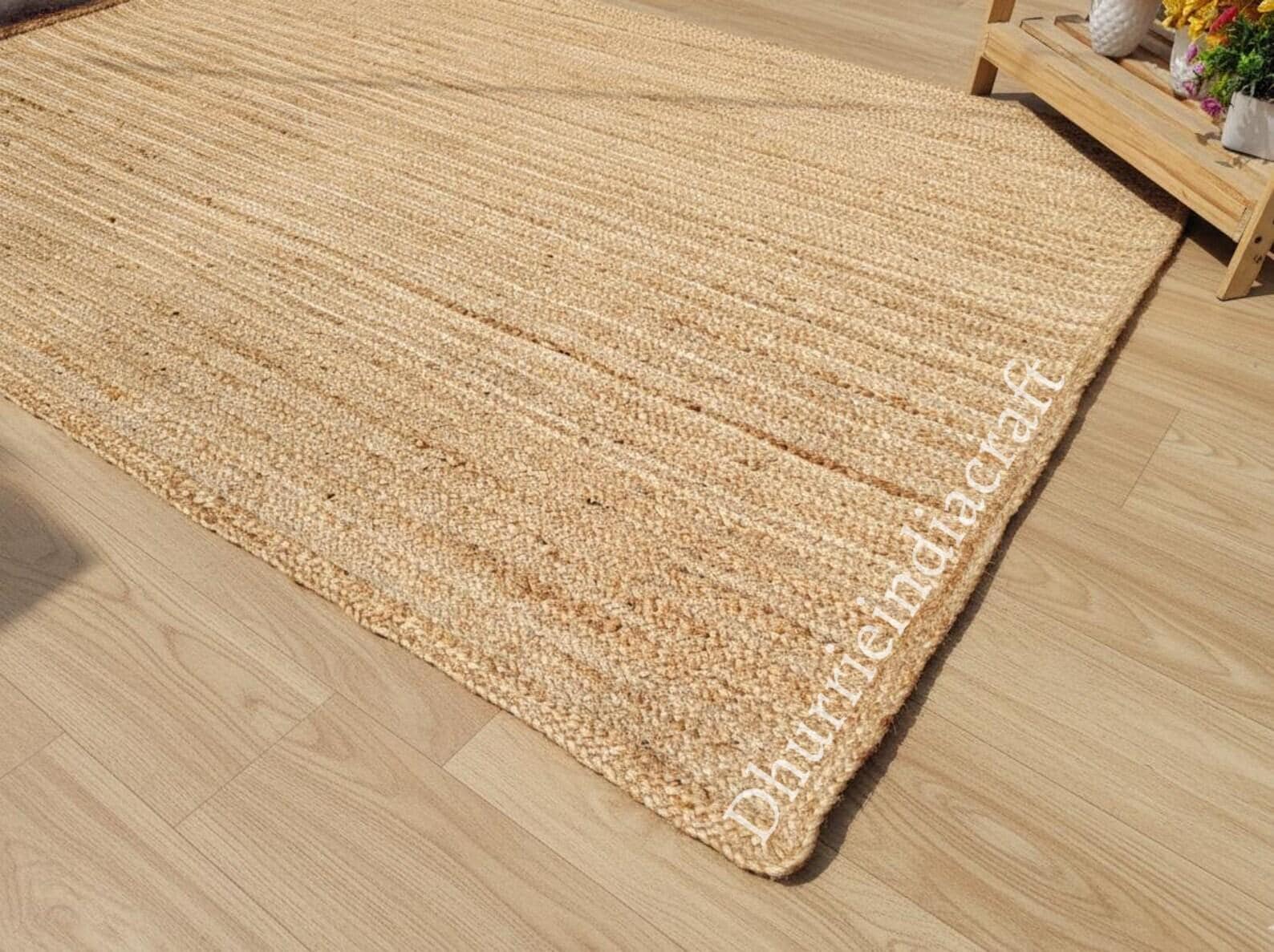 Tapis Tissé Main Balochi Herati - 100% Laine Pure - 4.4x2.9 Pieds - Design Kurde