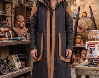 Poncho-cape Rogue One Jyn Erso, cape de costume rebelle de science-fiction, cape tactique de cosplay, tenue de convention