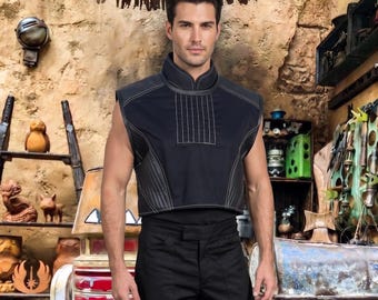 Gilet pare-balles science-fiction, gilet blindé de cosplay, tenue tactique de guerrier de l'espace, costume de convention fait main personnalisé