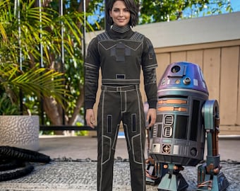Mandalorian Flight Suit, Handmade Boba Fett Inspired Costume, Custom Cotton Blend Convention Cosplay