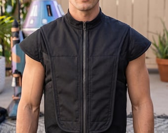 Gilet de contrebandier, gilet de costume utilitaire tactique, armure de cosplay de voleur de l'espace, tenue de convention d'Halloween
