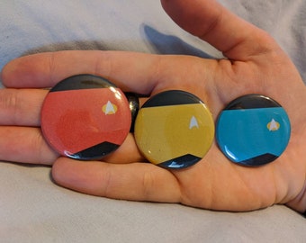 Star Trek Uniform Buttons/Magnets