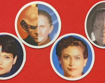 Cursed DS9 mashup stickers