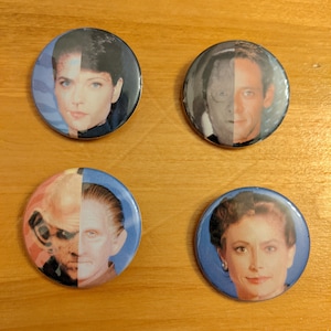 Cursed DS9 Mashup button/magnet